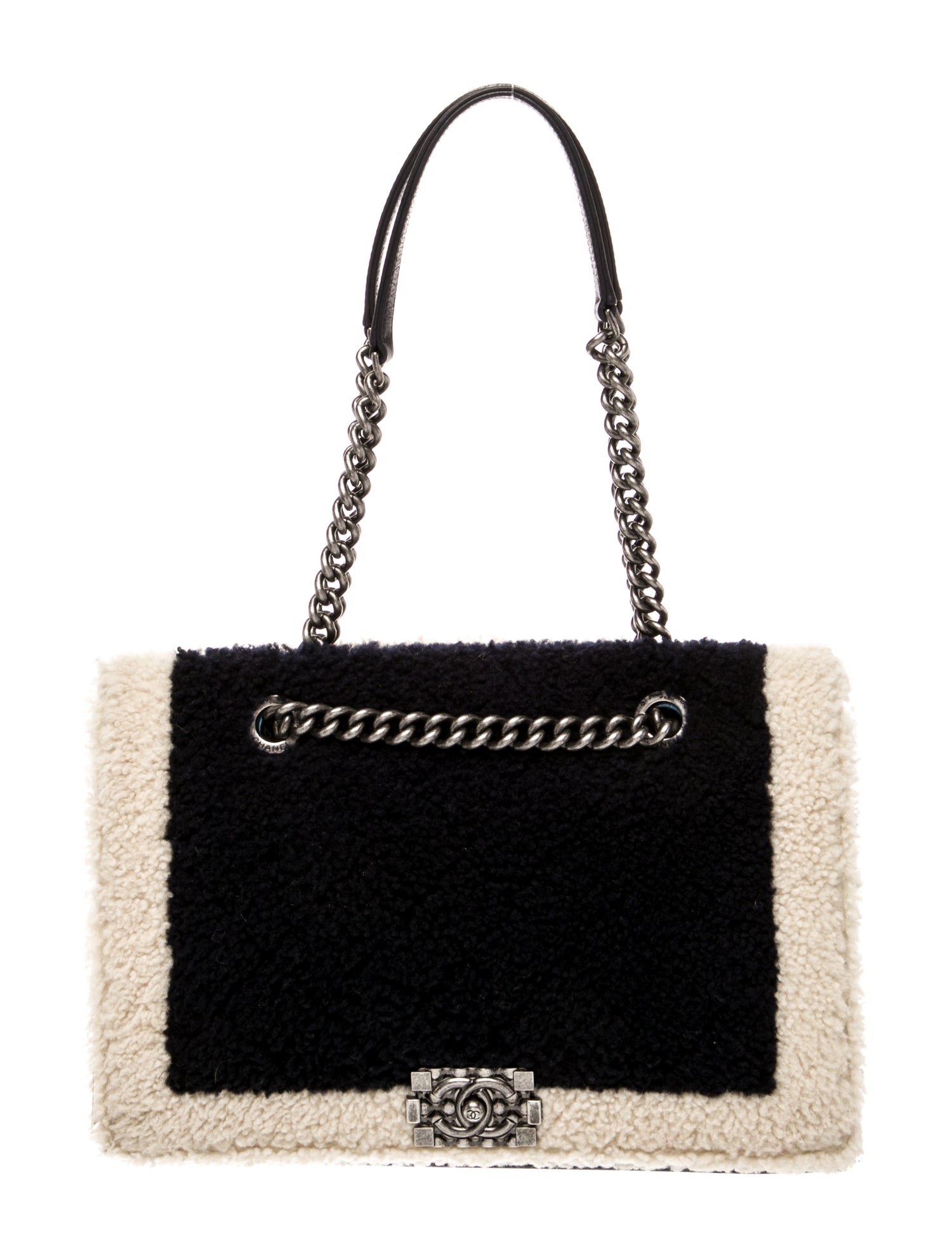 Chanel Medium Shearling Boy Bag
