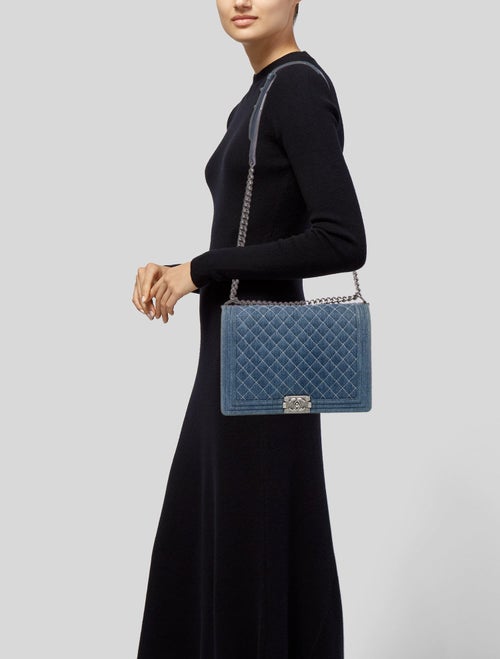 Chanel Denim XL Boy Bag