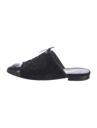 Chanel 2016 Interlocking CC Logo Mules