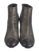 Chanel 2010's Interlocking CC Logo Chelsea Boots