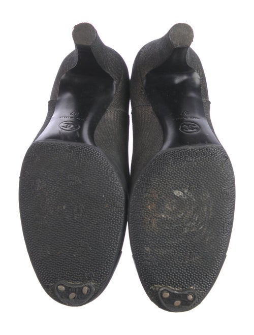 Chanel 2010's Interlocking CC Logo Chelsea Boots