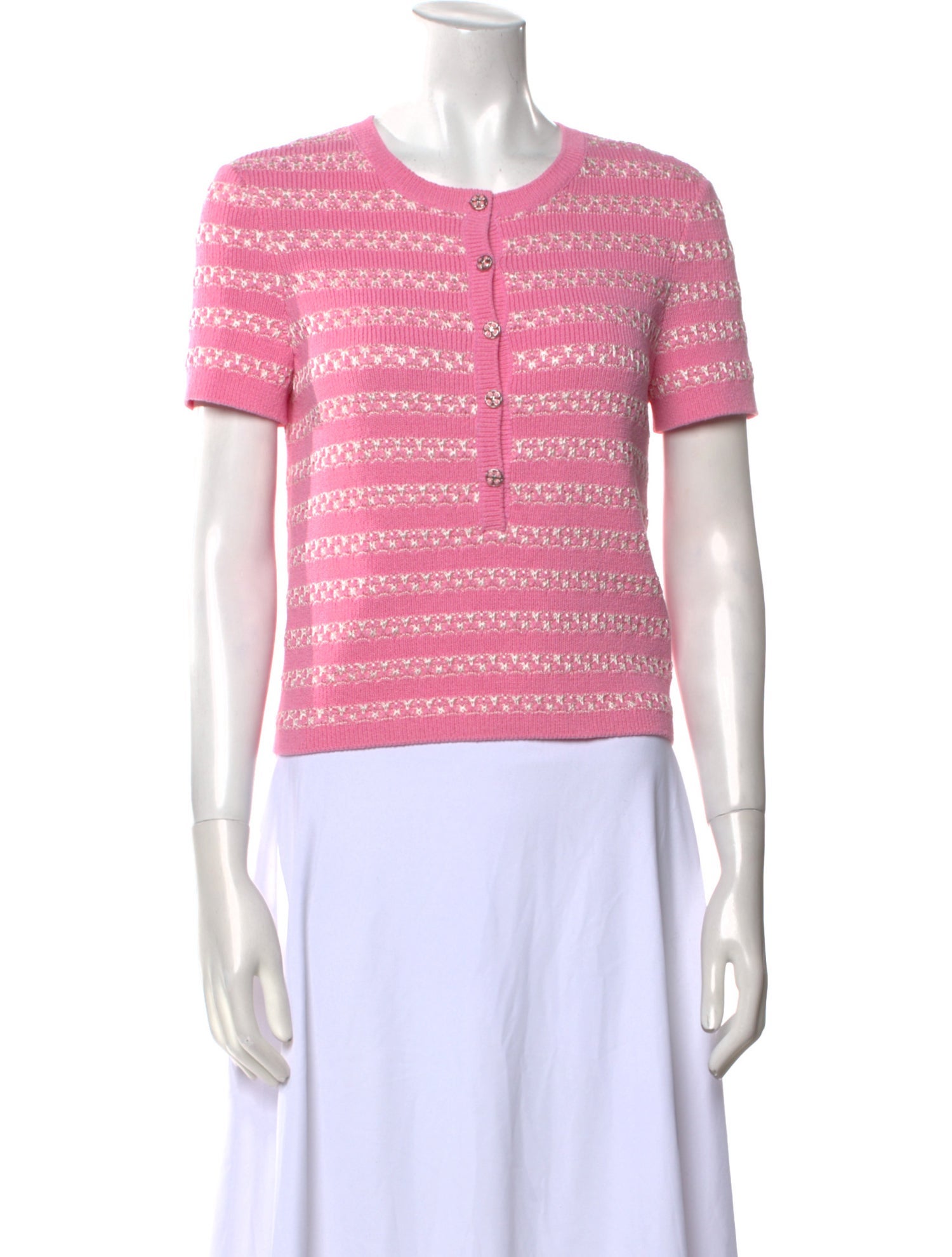 Chanel 2024 Striped Sweater