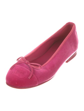 Chanel 2021 Interlocking CC Logo Ballet Flats