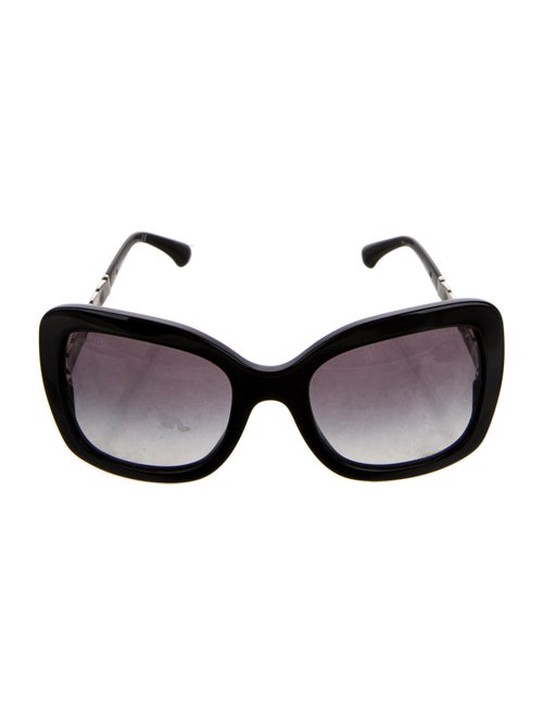 Chanel Interlocking CC Logo Square Sunglasses