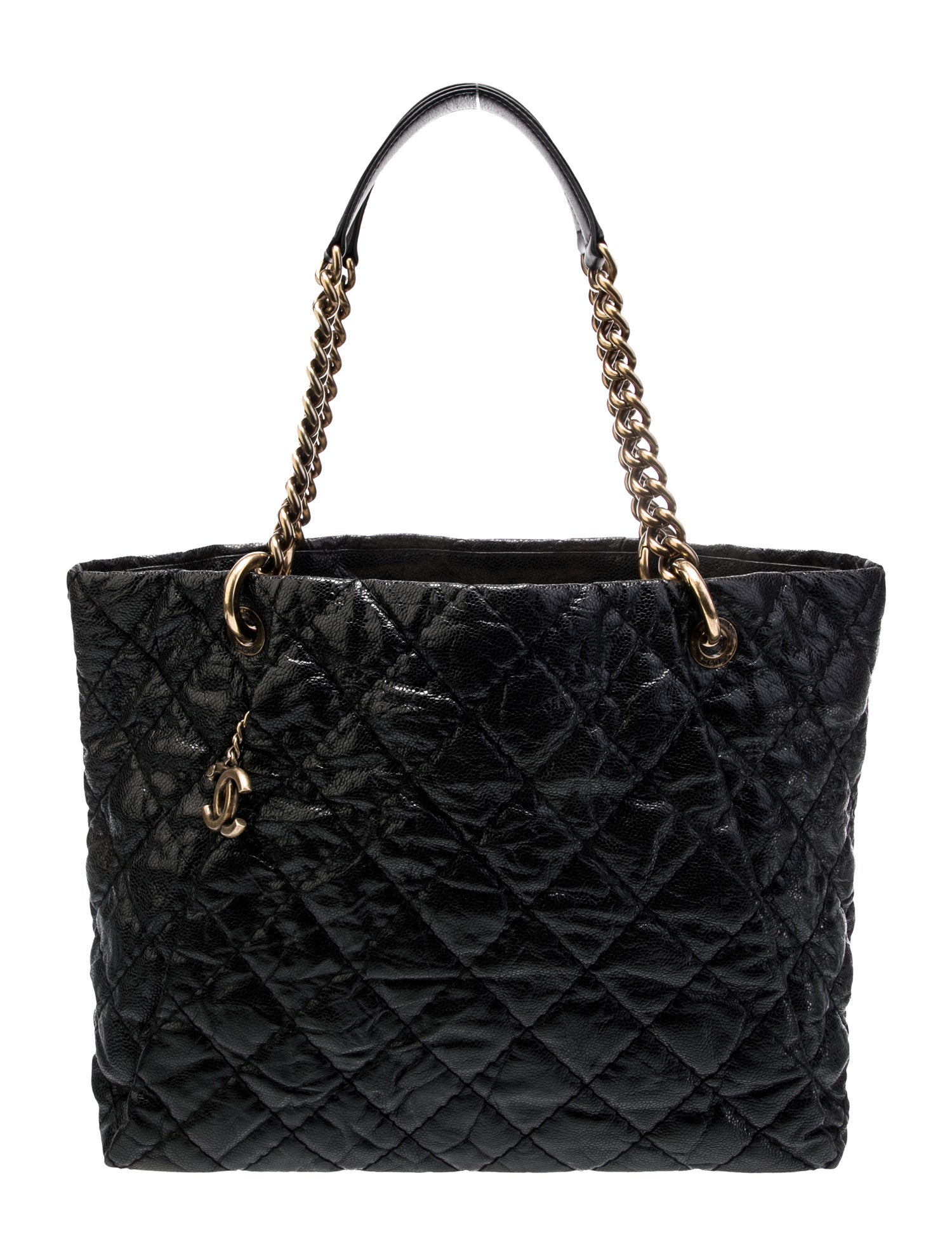 Chanel Caviar Coco Pleats Tote