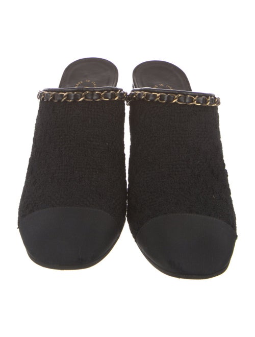 Chanel 2017 Interlocking CC Logo Mules