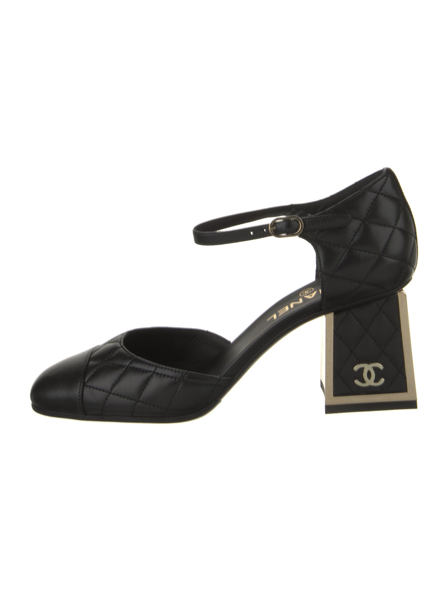 Chanel 2024 Interlocking CC Logo D'Orsay Pumps