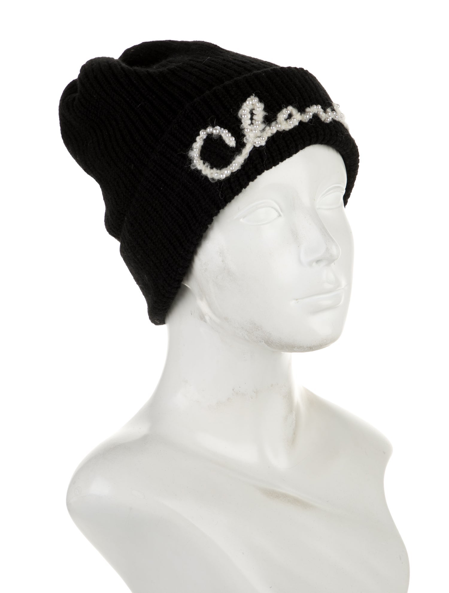 Chanel Cashmere Logo Beanie