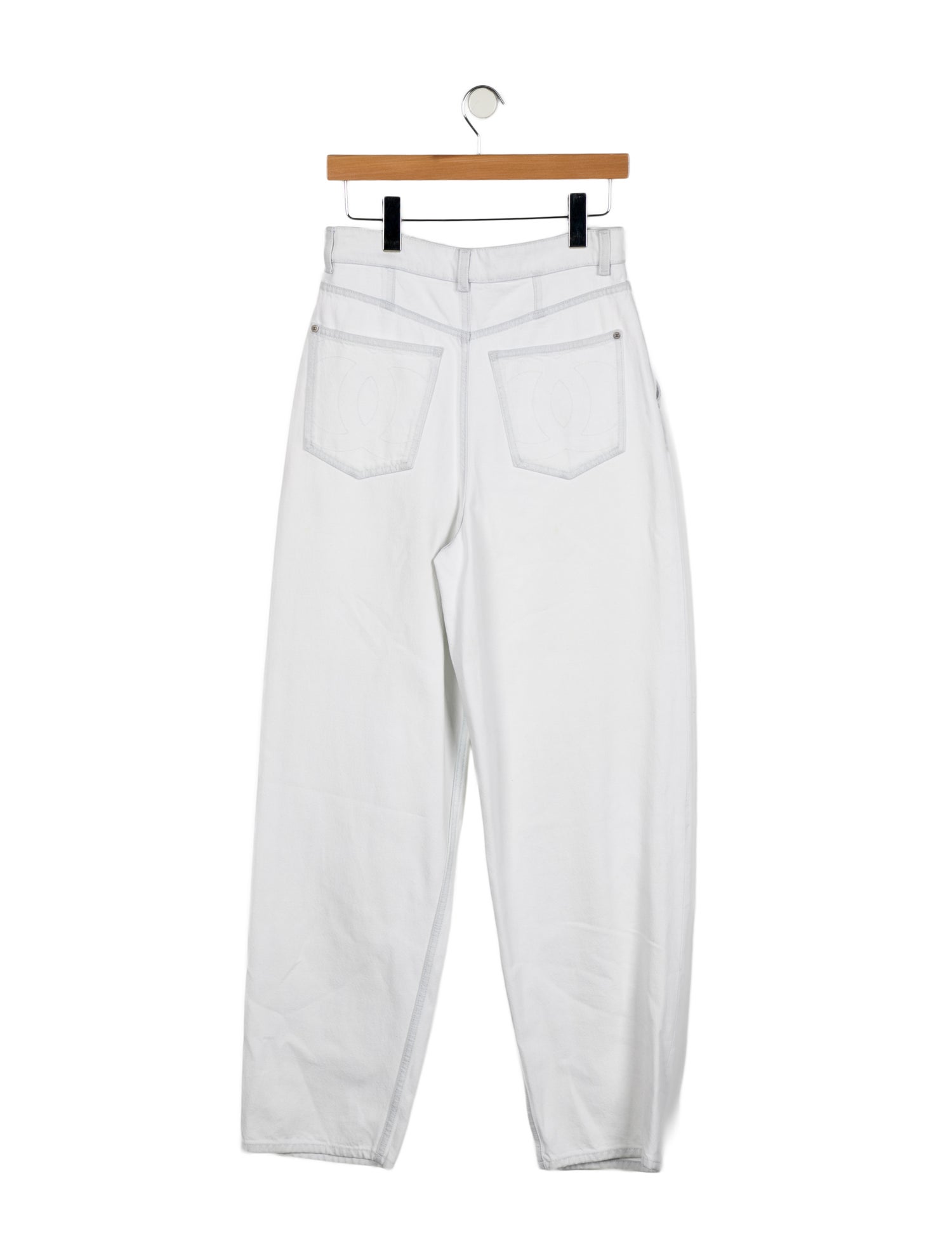 Chanel 2021 Wide Leg Jeans