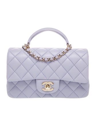 Chanel Classic Rectangular Mini Top Handle Flap Bag