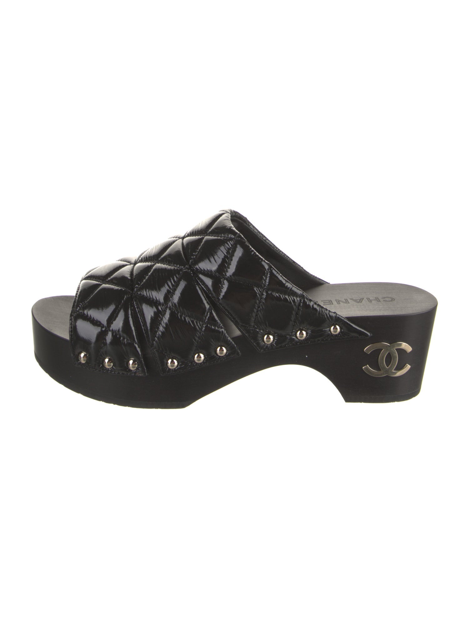 Chanel 2024 Interlocking CC Logo Mules