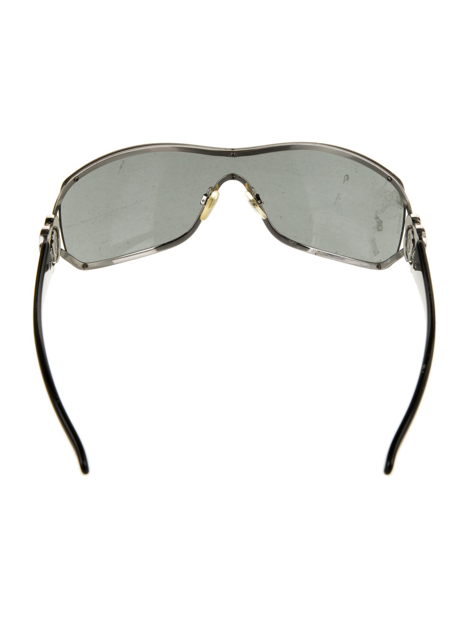 Chanel Interlocking CC Logo Shield Sunglasses