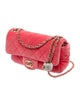 Chanel Rectangular Mini Velvet Pearl Crush Flap Bag