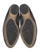 Chanel Interlocking CC Logo Leather Ballet Flats