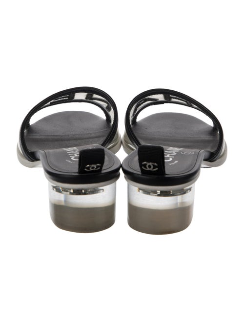 Chanel 2019 Interlocking CC Logo Slingback Sandals