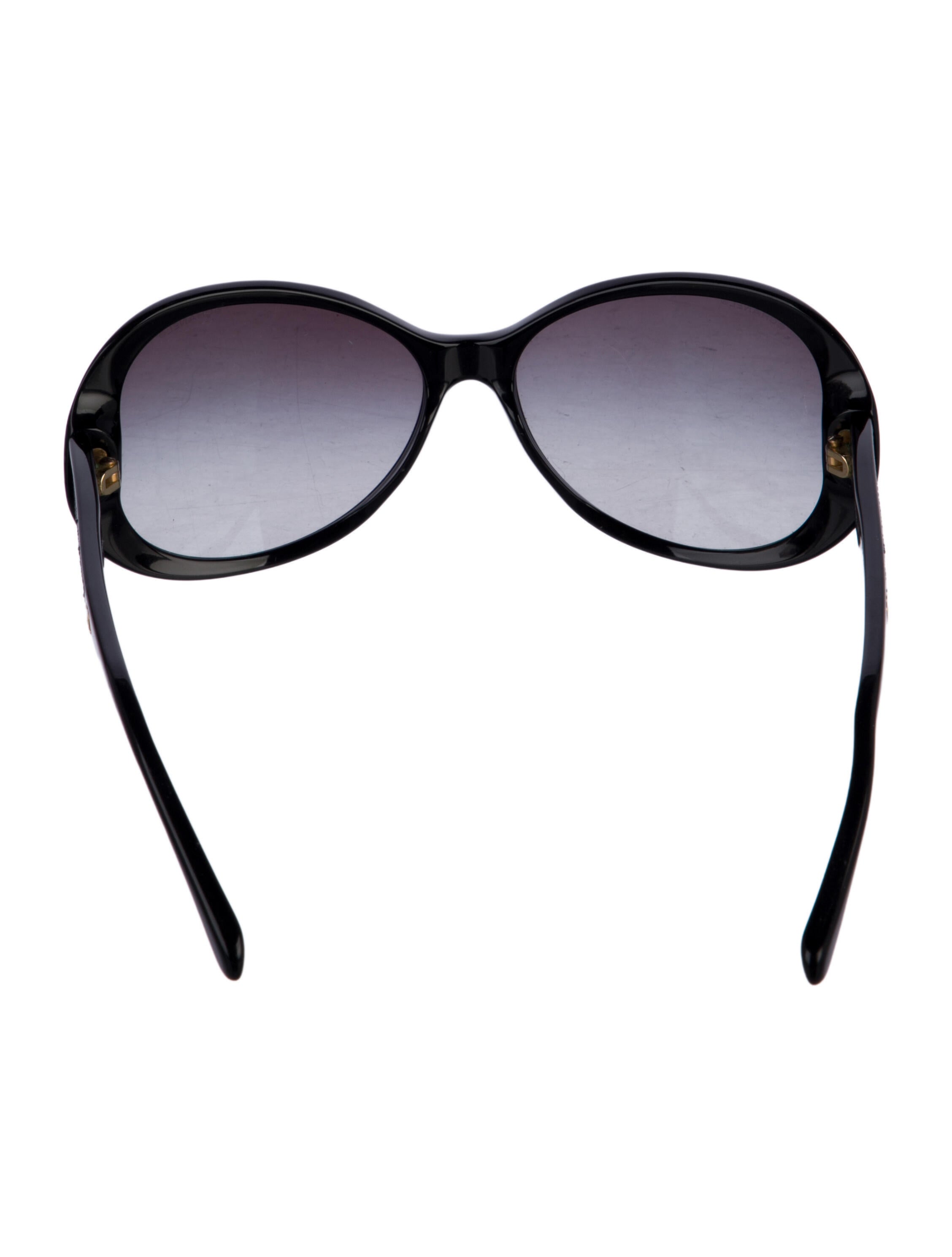 Chanel Interlocking CC Logo Oversize Sunglasses