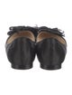Chanel Interlocking CC Logo Satin Ballet Flats