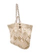 Chanel Raffia Shopping Tote