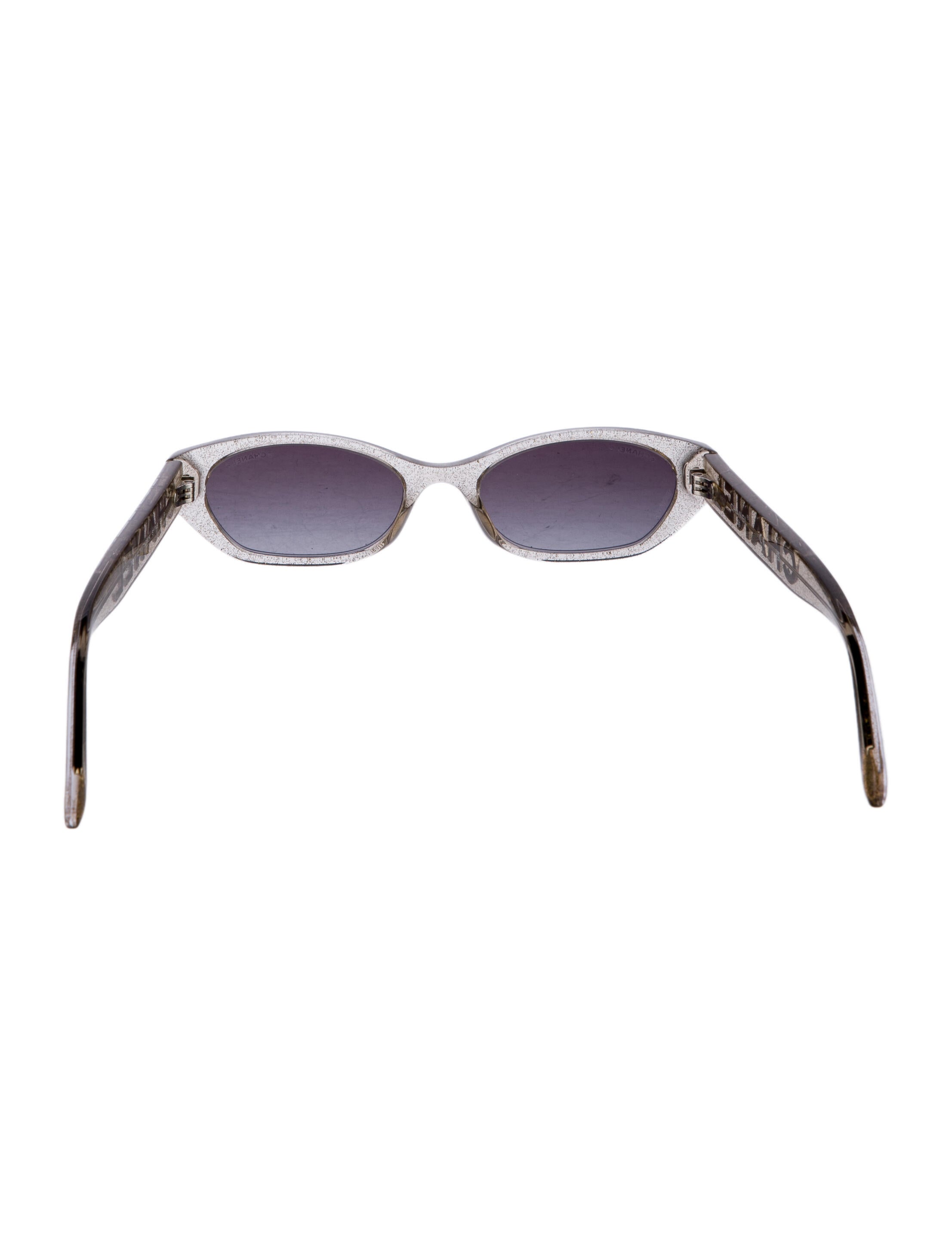 Chanel Interlocking CC Logo Cat-Eye Sunglasses