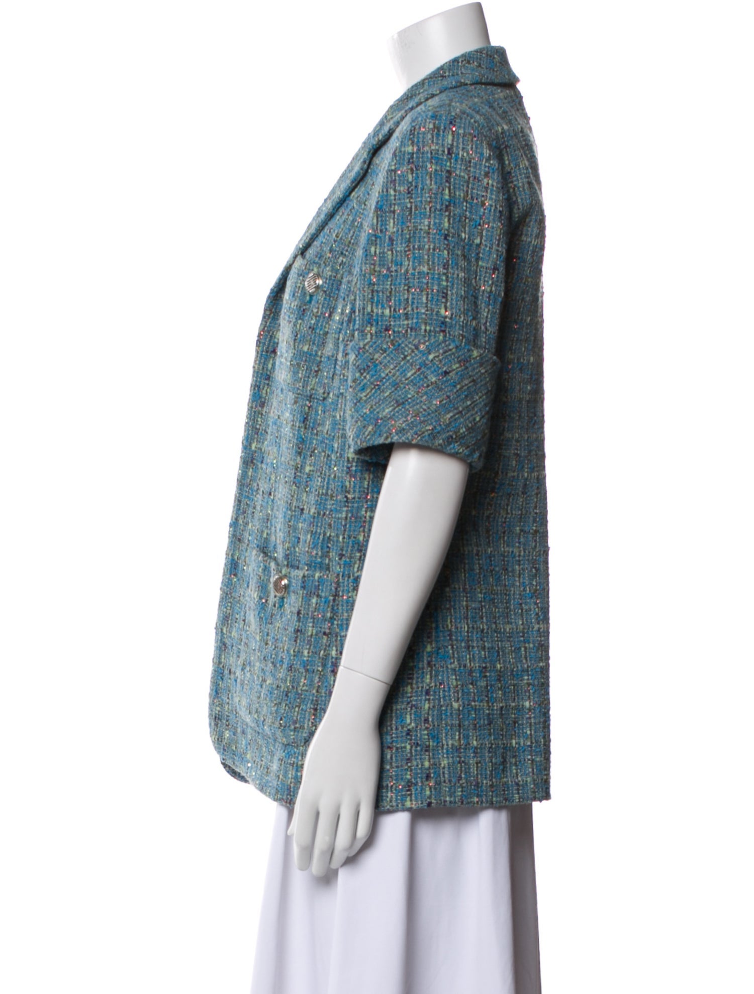 Chanel 2017 Printed Blazer