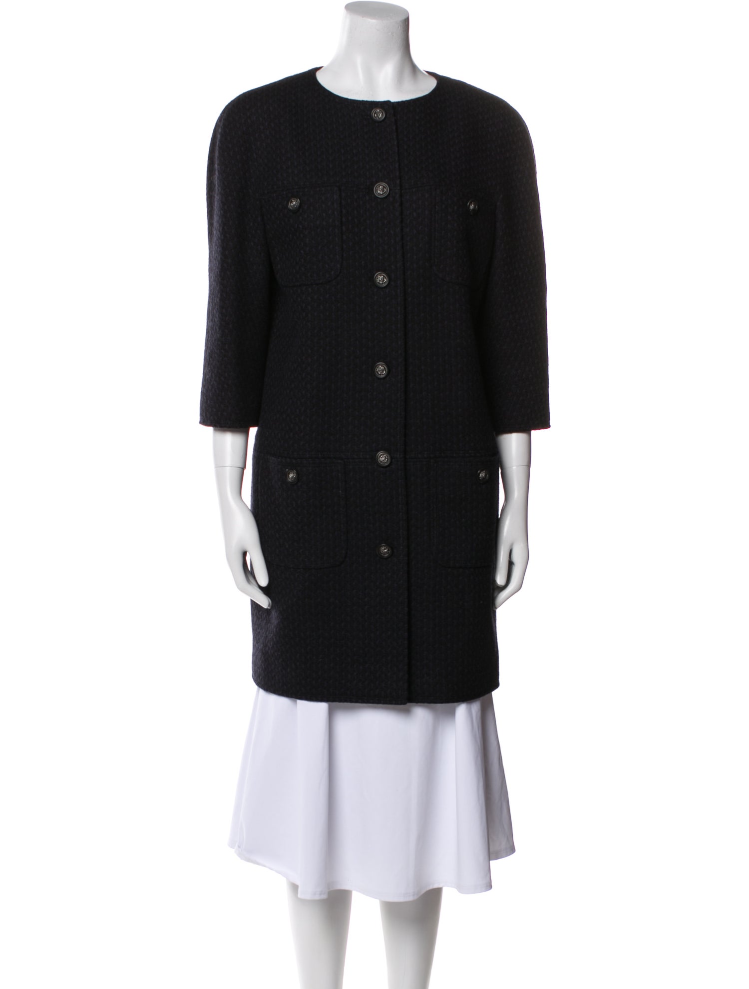 Searle Fox Fur Coat - Brown Coats, Clothing - WSEAR21981