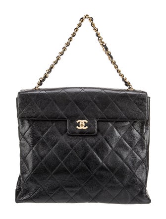 Chanel CC Quilted Square Flap Bag