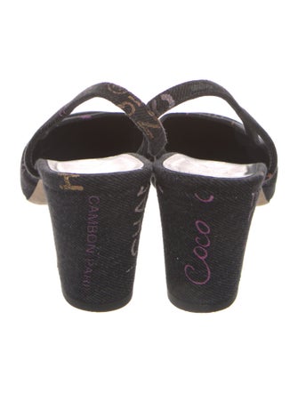 Chanel 2021-2022 Interlocking CC Logo Slingback Pumps