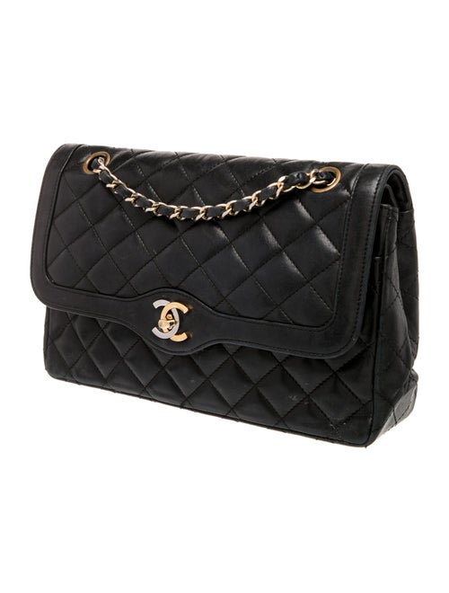 Chanel Two-Tone CC Double Flap Bag