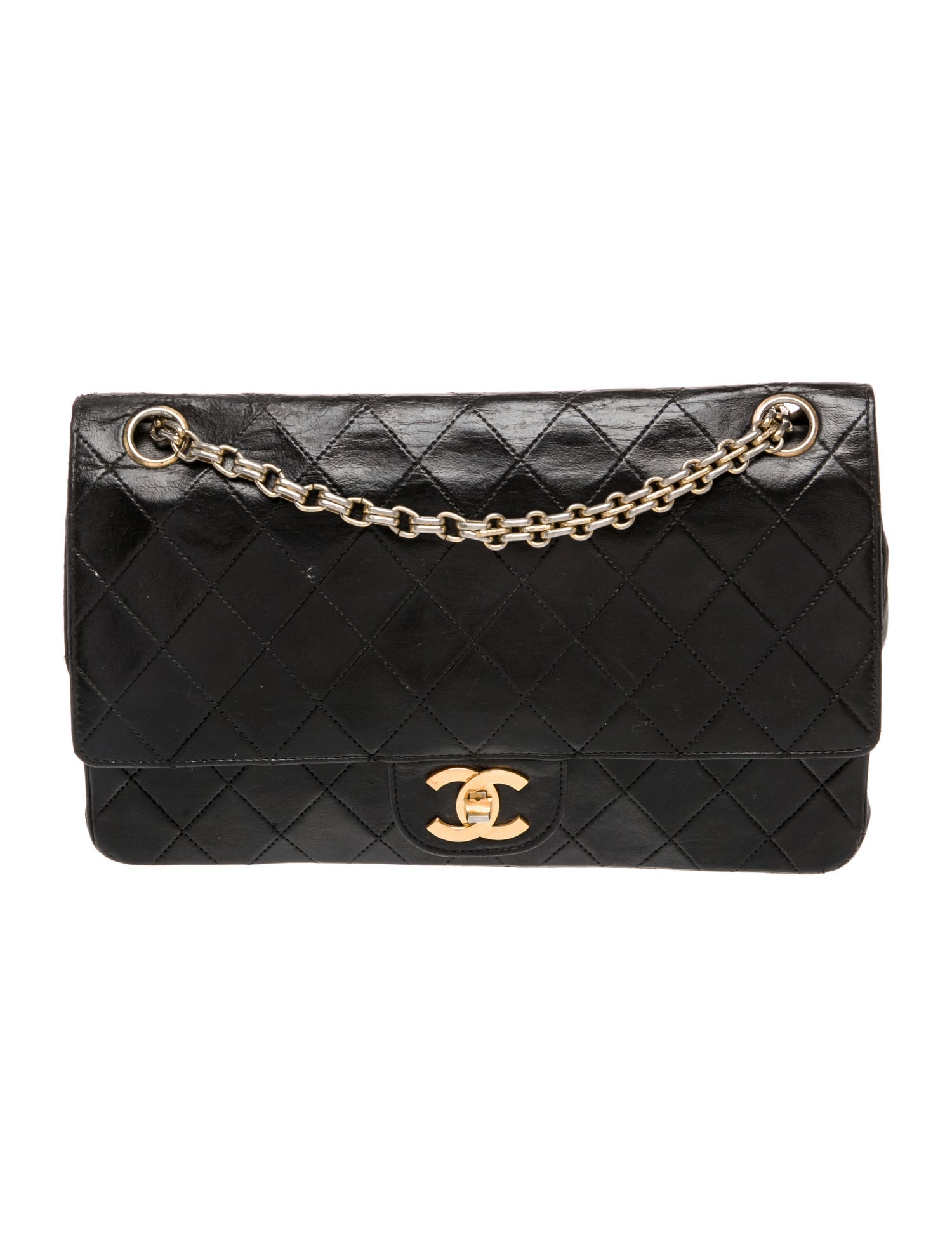Chanel Vintage Classic Quilted Double Flap