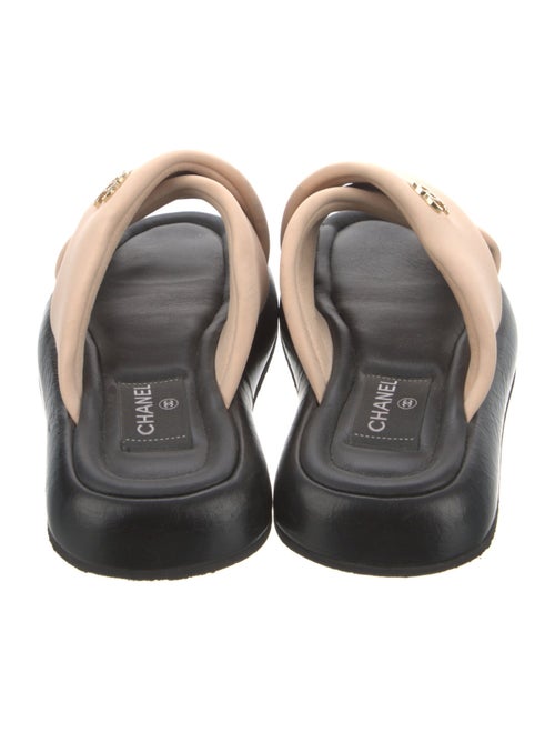 Chanel 2022 Interlocking CC Logo Slides