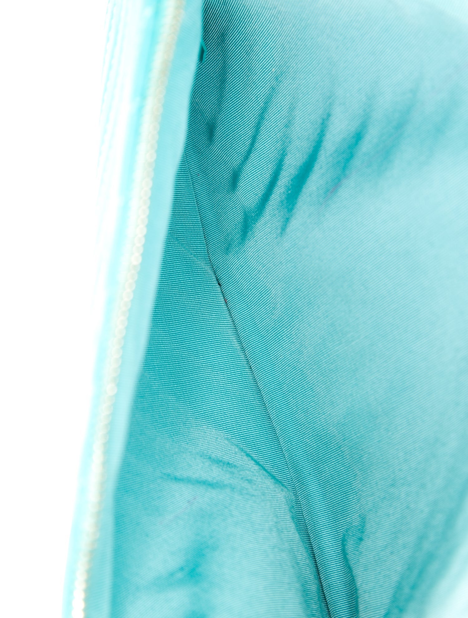 Chanel Chevron Greek Foldover Clutch