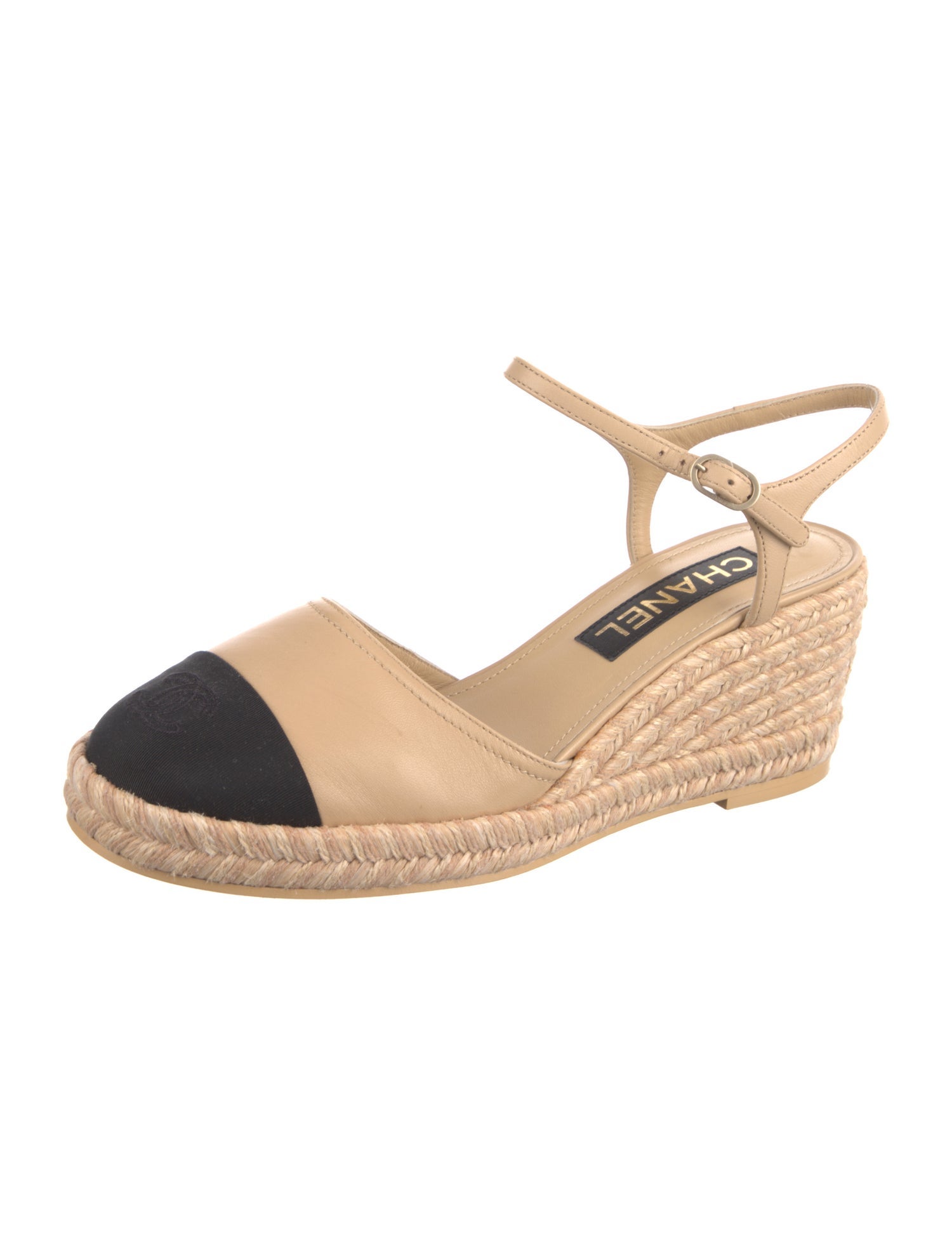 Chanel 2023 Interlocking CC Logo Slingback Pumps