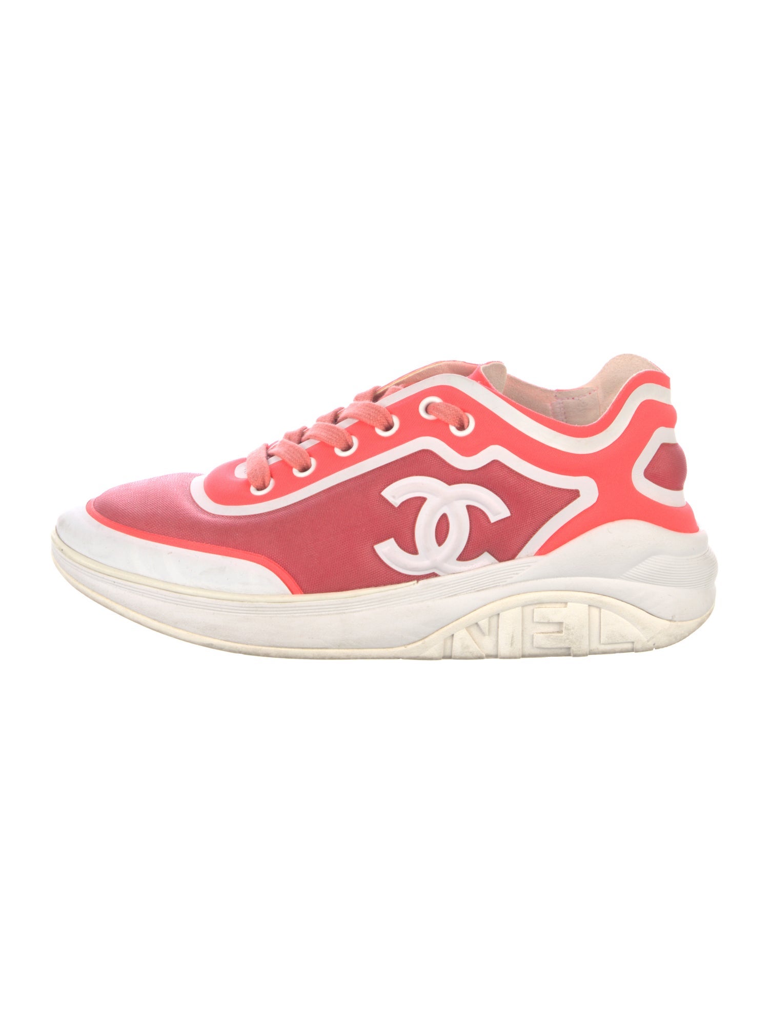 Chanel Interlocking CC Logo Sneakers