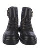Chanel 2021 Interlocking CC Logo Combat Boots