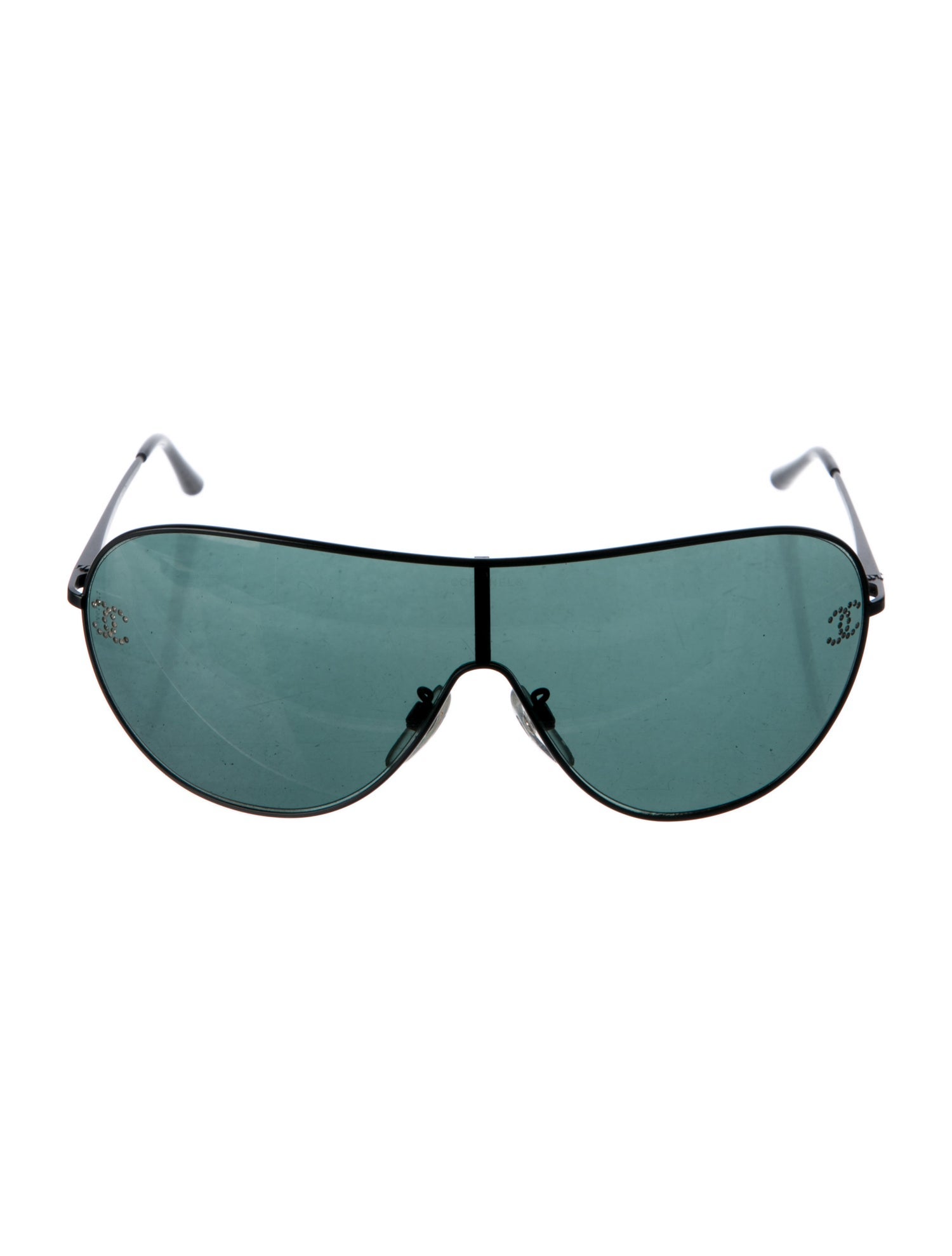 Chanel Vintage Interlocking CC Logo Sunglasses