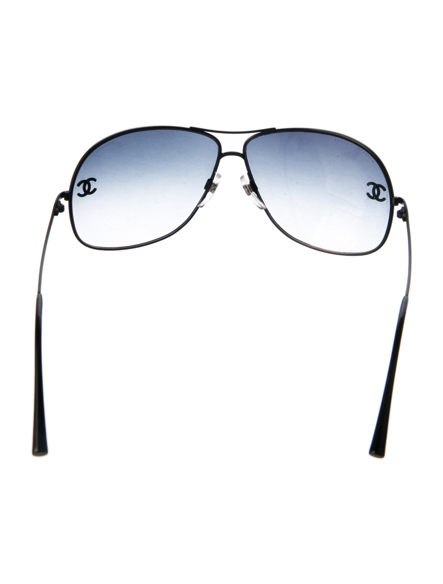 Chanel Interlocking CC Logo Aviator Sunglasses