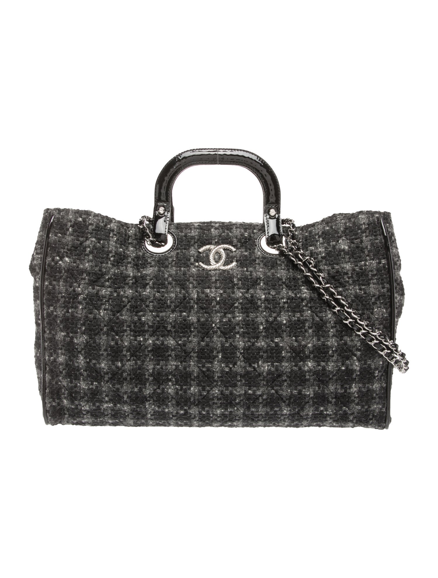 Chanel Large Tweed Tote
