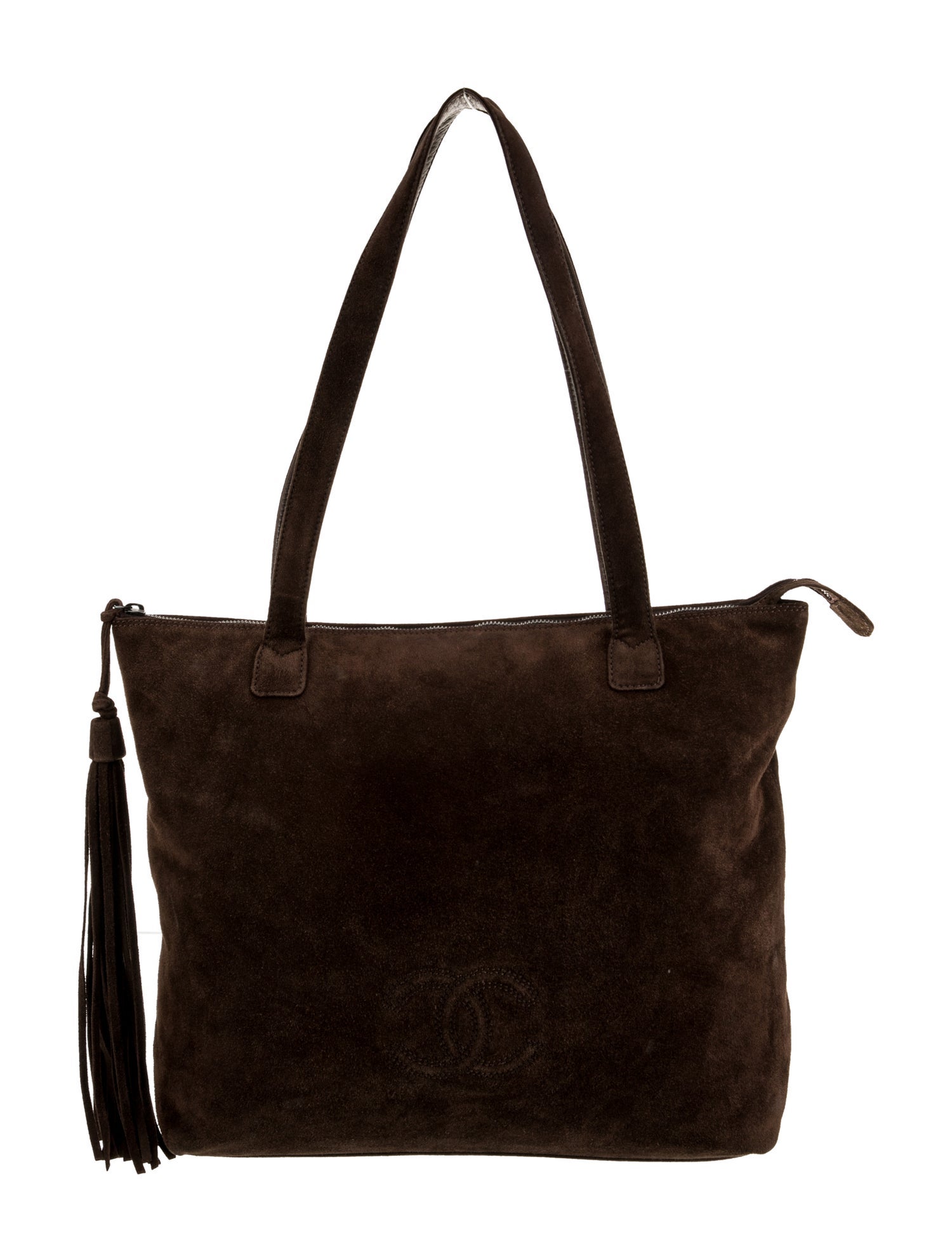 Chanel Suede CC Tote