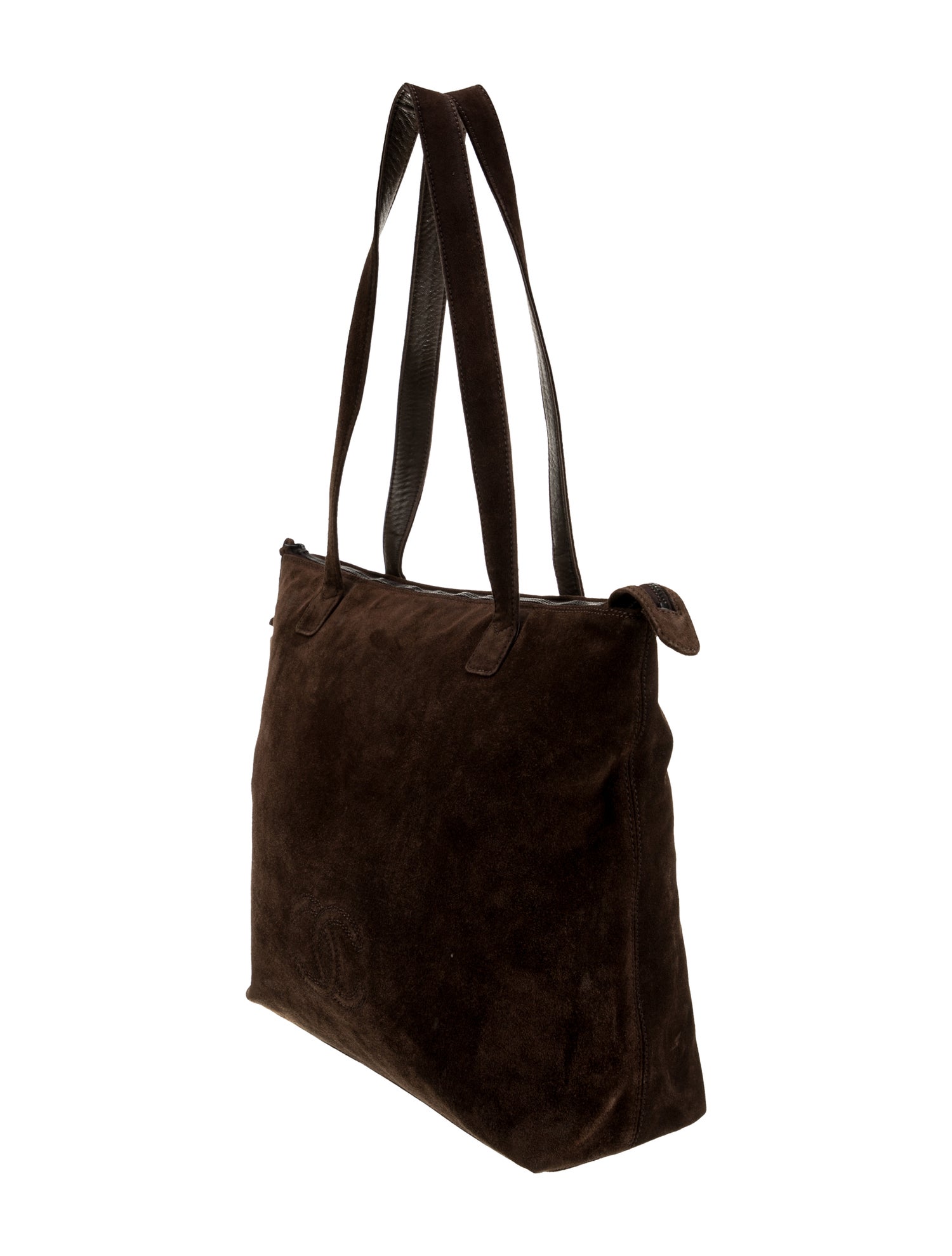 Chanel Suede CC Tote