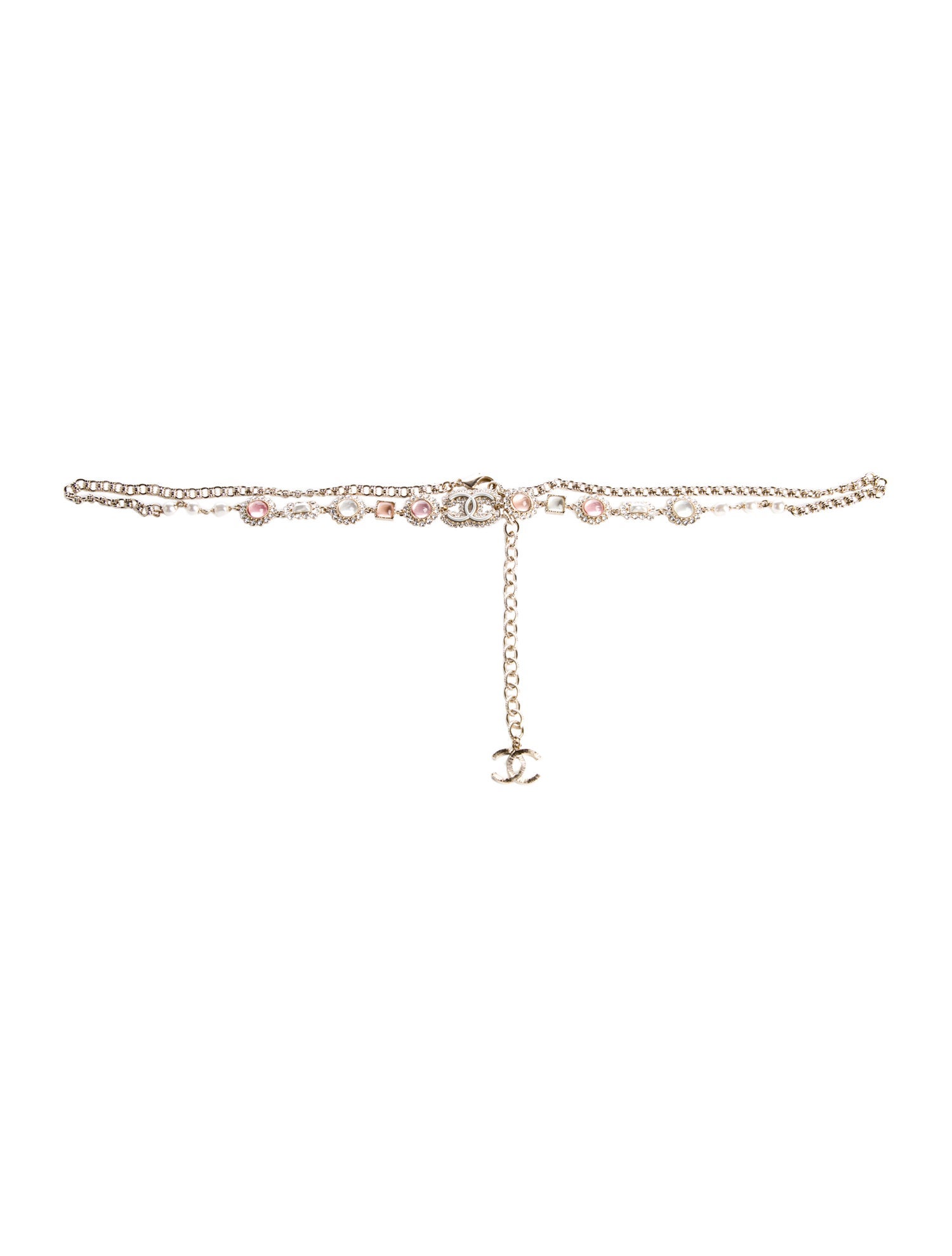 Chanel 2021 Interlocking CC Logo Waist Belt