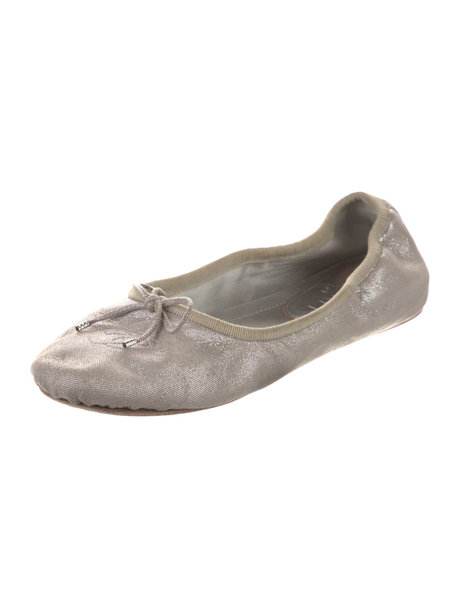 Chanel 2012 Interlocking CC Logo Ballet Flats