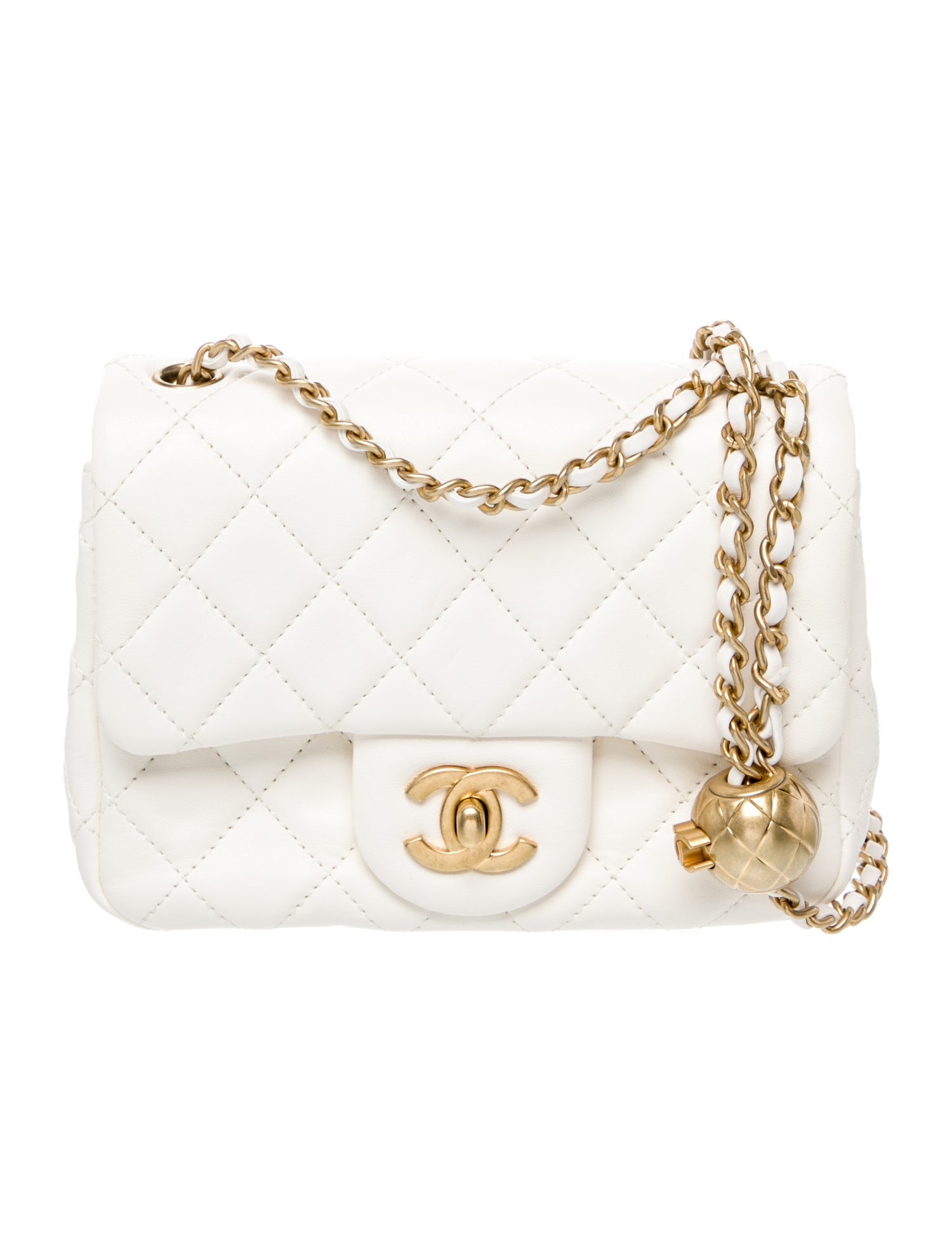 Chanel Mini Square Pearl Crush Flap Bag