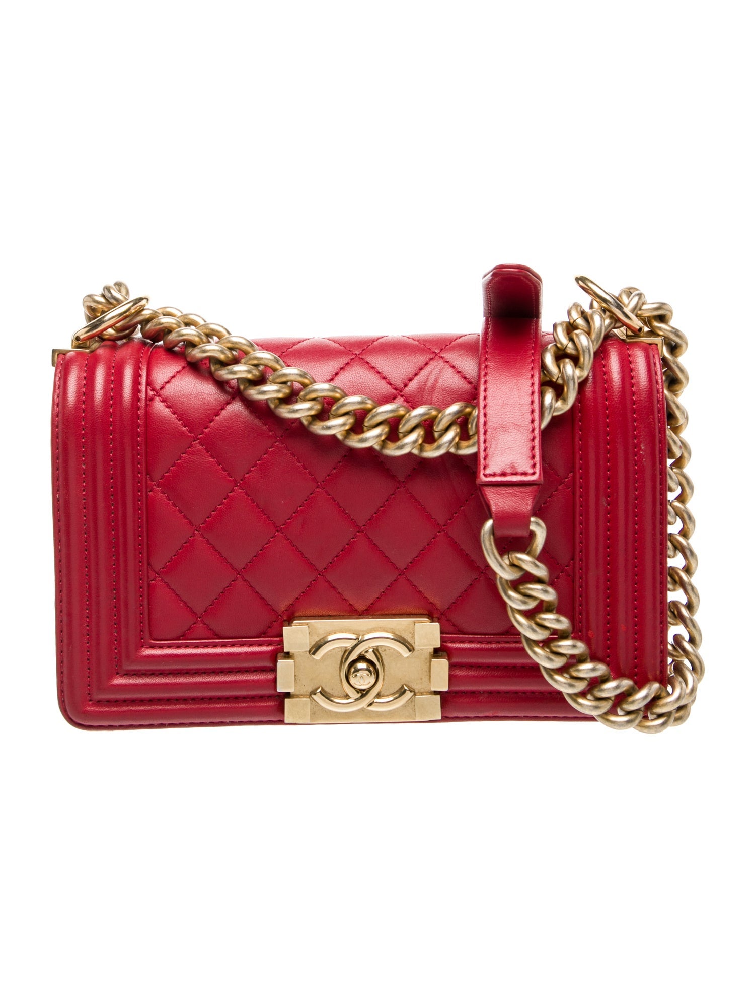 Chanel Small Quilted Boy Bag