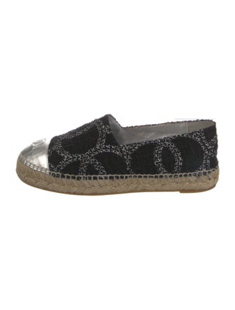 Chanel 2016 Interlocking CC Logo Espadrilles