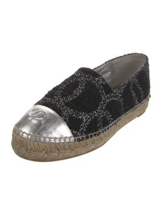 Chanel 2016 Interlocking CC Logo Espadrilles