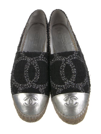 Chanel 2016 Interlocking CC Logo Espadrilles