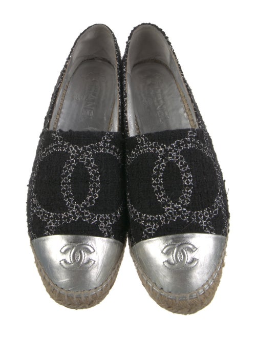 Chanel 2016 Interlocking CC Logo Espadrilles