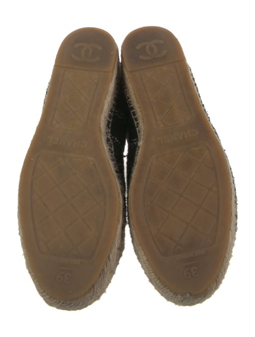 Chanel 2016 Interlocking CC Logo Espadrilles