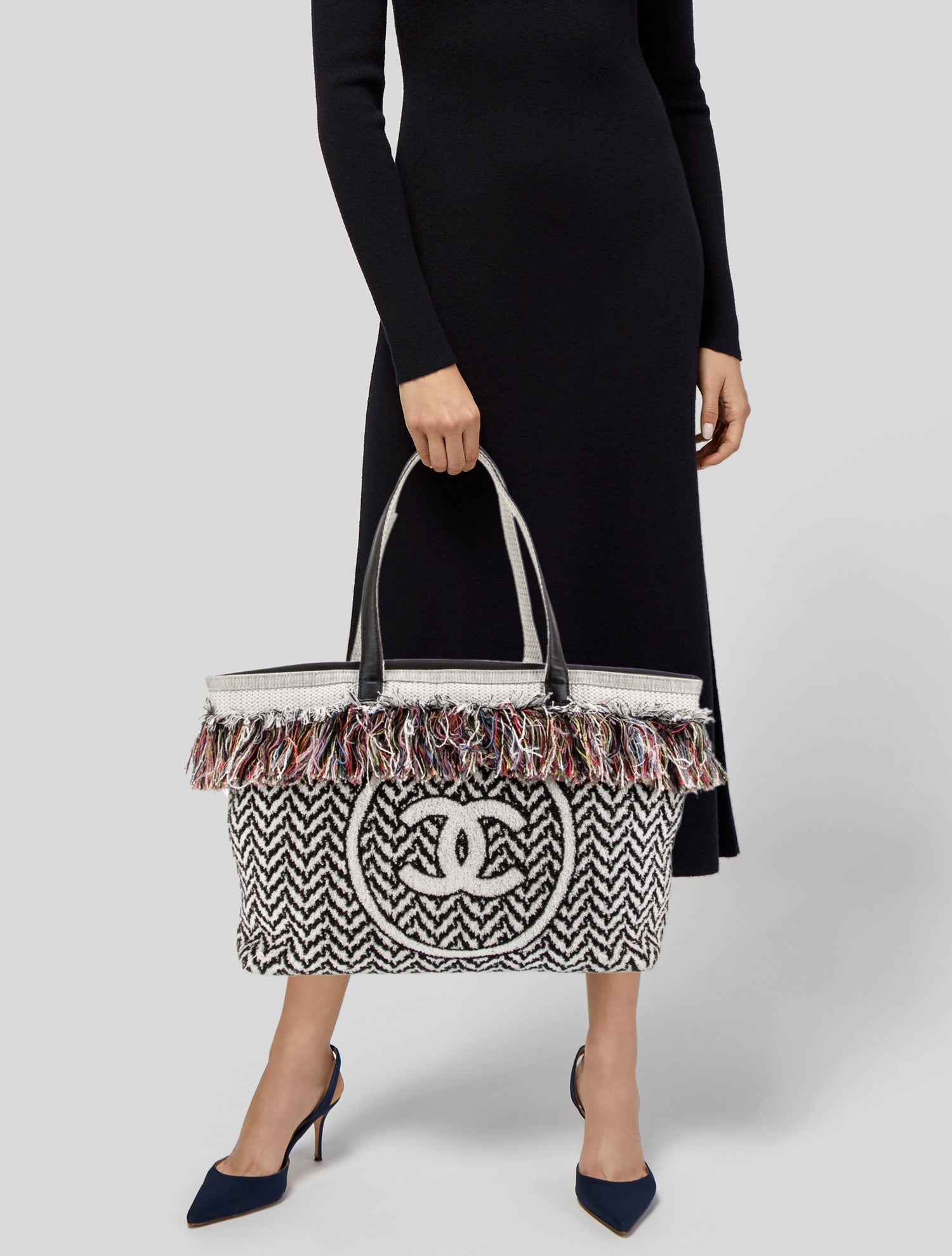 Chanel Paris-Dubai Extraordinary Fringe Beach Tote