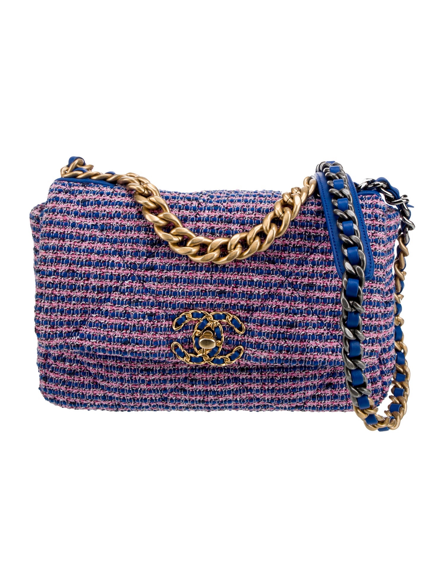 Chanel Medium Tweed 19 Flap Bag